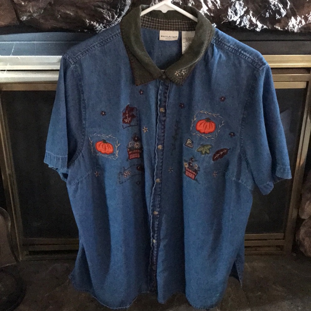 White Stag Denim short sleeve shirt A1